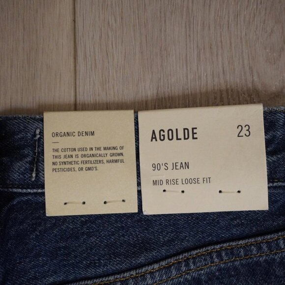 BNWT Agolde 90's jeans size 23 - Picture 7 of 7